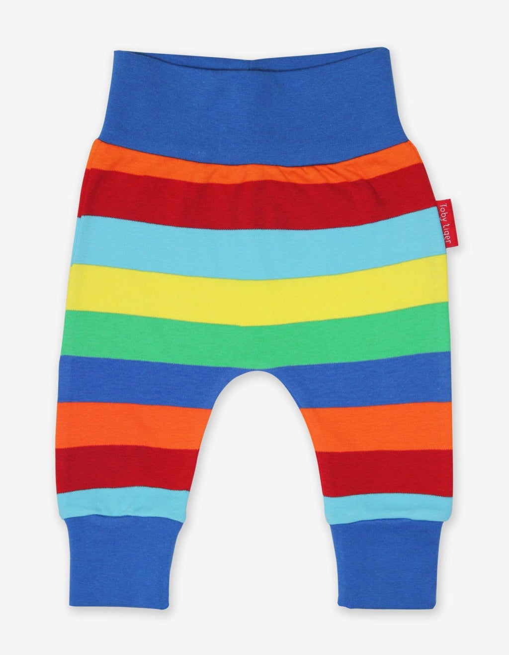 Toby Tiger Organic Yoga Pants - Multi Stripe - Baby&More