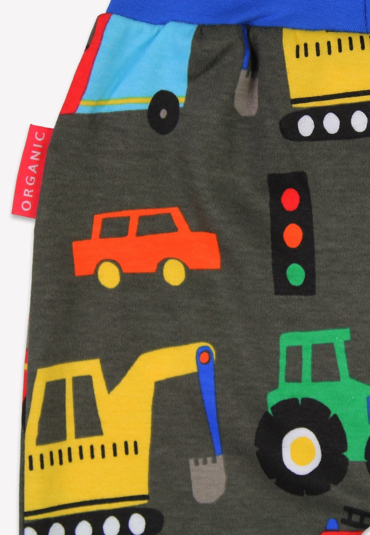 Toby Tiger Organic Yoga Pants - Transport Print - Baby&More