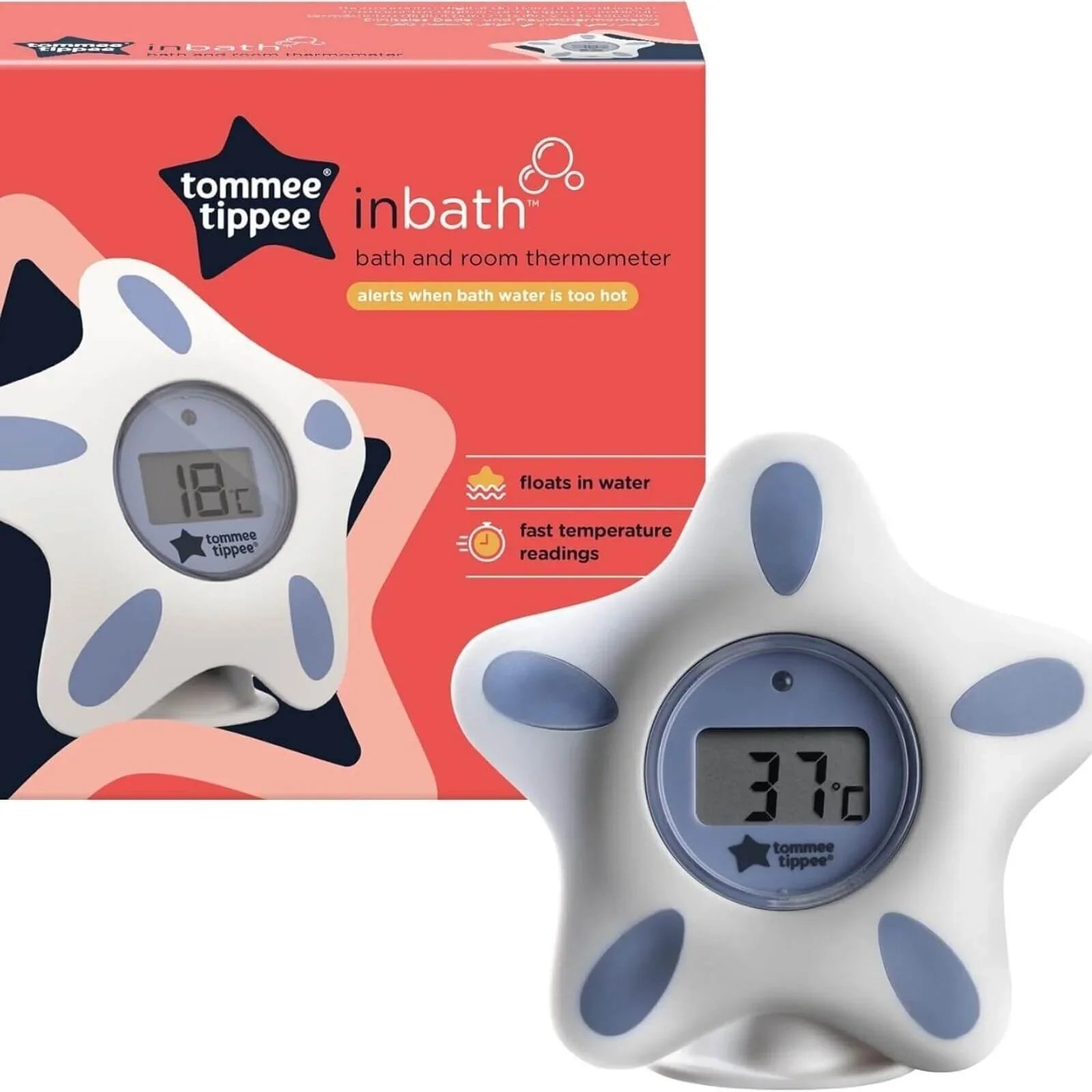 Tommee Tippee Closer to Nature Bath and Room Thermometer - Baby&More
