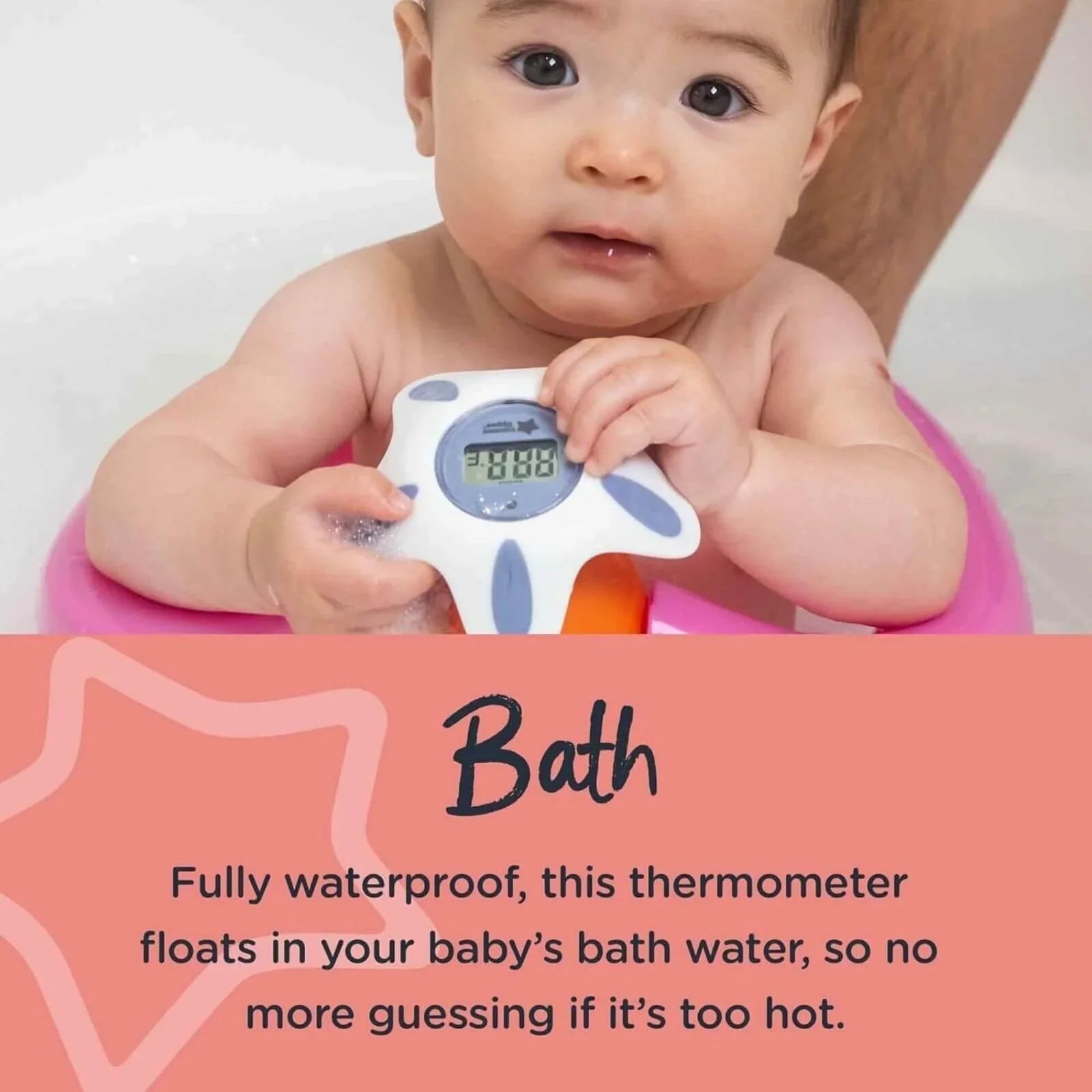 Tommee Tippee Closer to Nature Bath and Room Thermometer - Baby&More