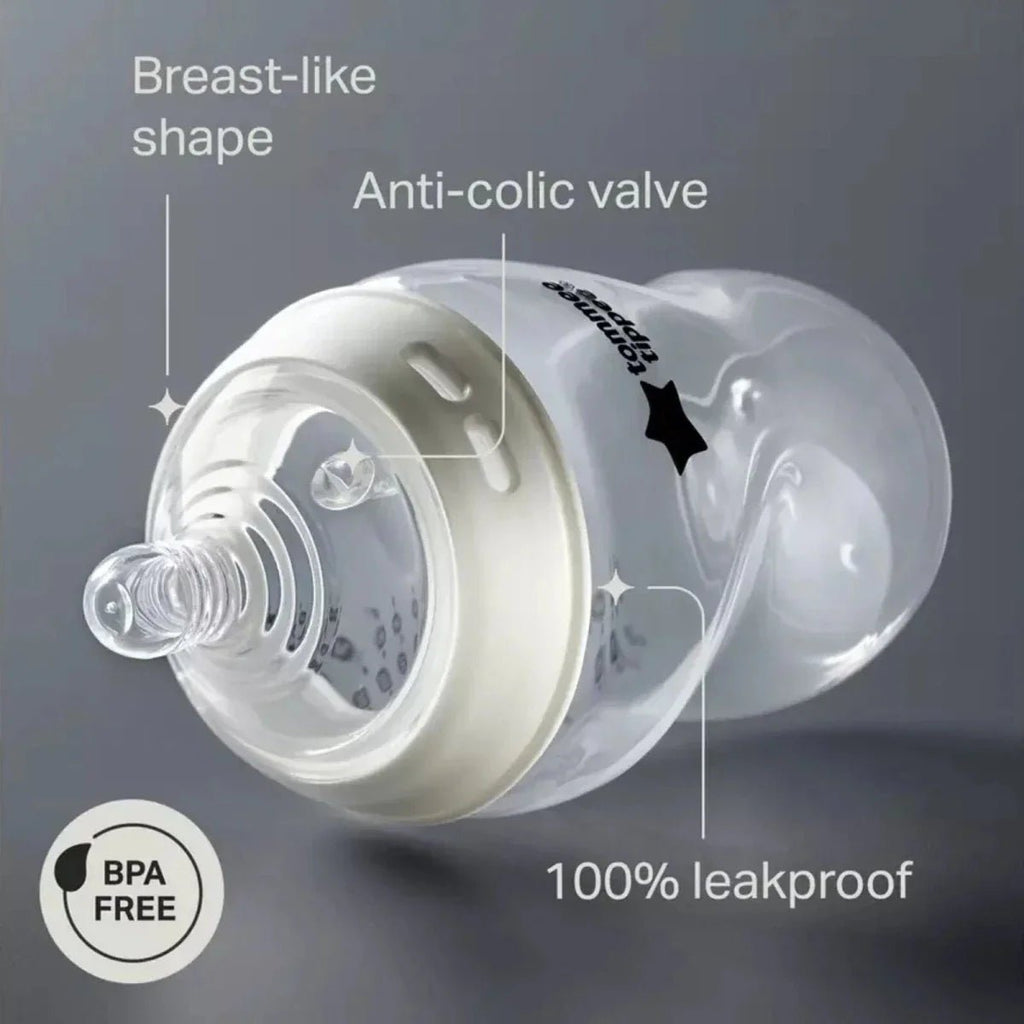 Tommee Tippee Closer To Nature Bottle - 150ml - Pack of 3 - Baby&More