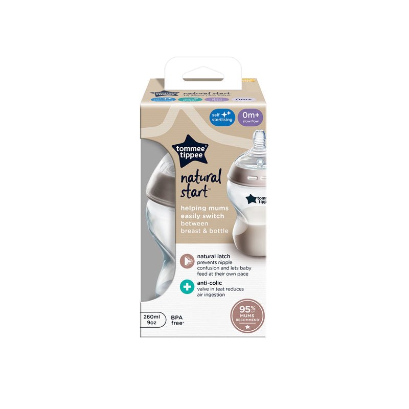 Tommee Tippee Closer to Nature Bottle - 260ml - Baby&More