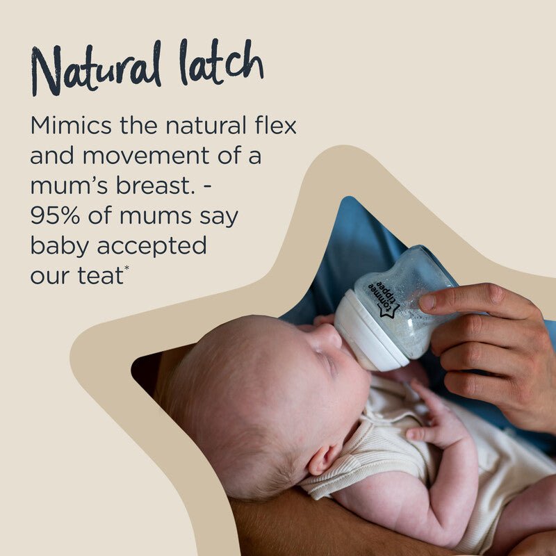 Tommee Tippee Closer to Nature Teat - Medium Flow - 2 Pack - Baby&More