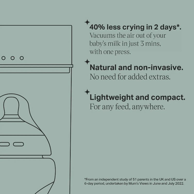 Tommee Tippee Colic Soothe Milk Air Remover - Baby&More