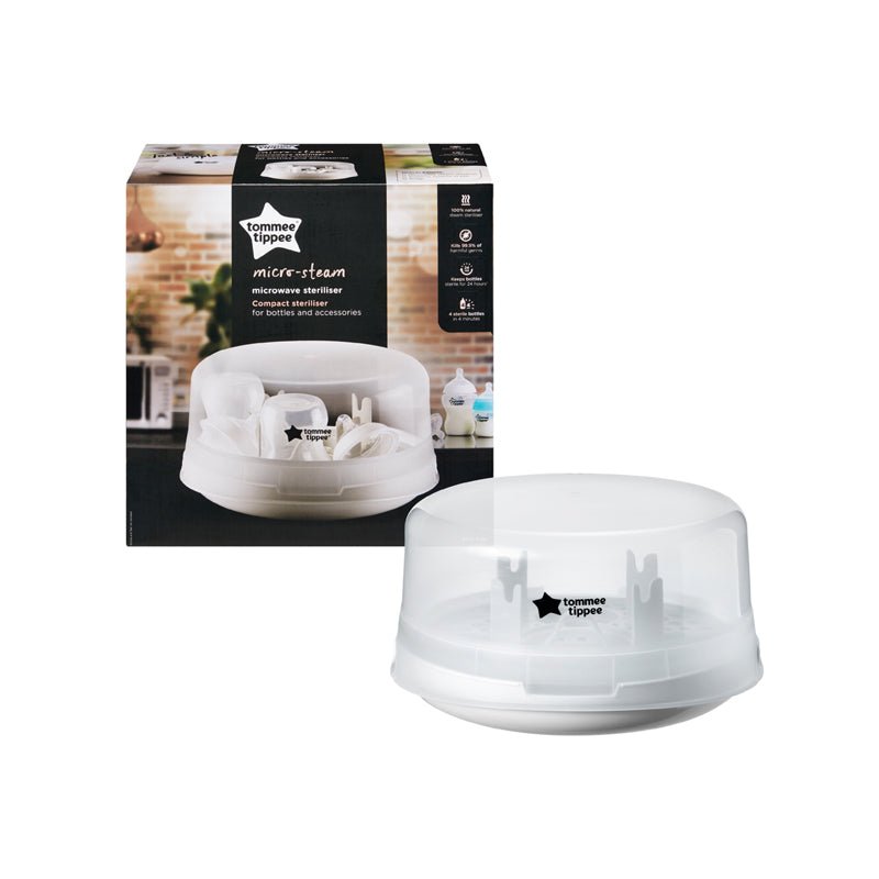 Tommee Tippee Micro - Steam Microwave Steriliser - White - Baby&More