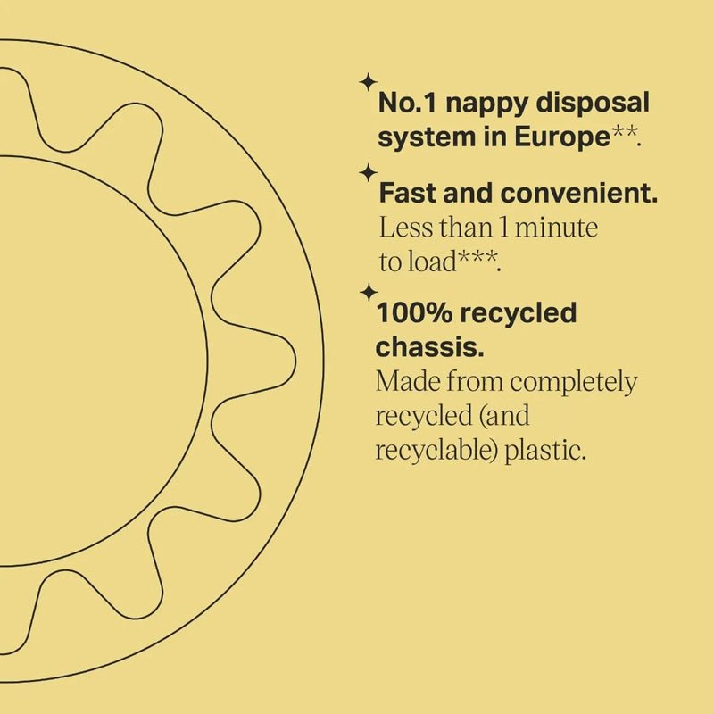 Tommee Tippee Nappy Bin XL Cassette Refill - 6 Pack - Baby&More