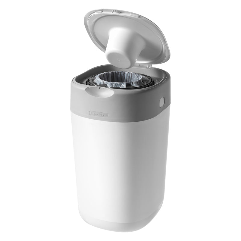 Tommee Tippee Twist & Click Nappy Disposal Bin - White - Baby&More