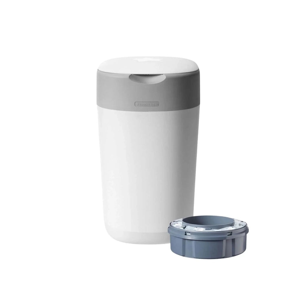 Tommee Tippee Twist & Click Nappy Disposal Tub - White - Baby&More