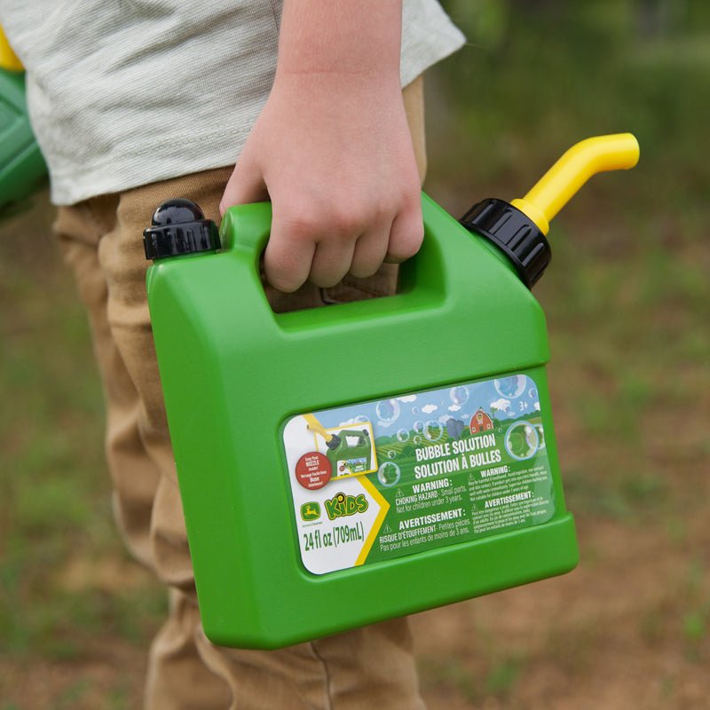 Tomy John Deere Bubble Leaf Blower & Refill Can - Baby&More