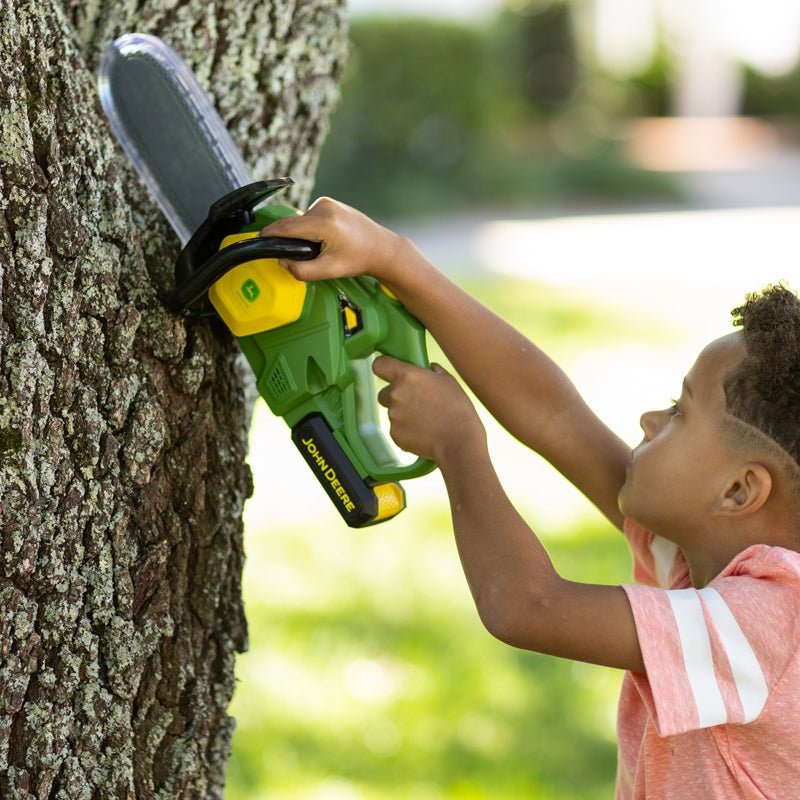 Tomy John Deere Motorised Toy Chainsaw - Baby&More
