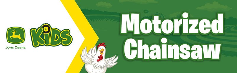 Tomy John Deere Motorised Toy Chainsaw - Baby&More