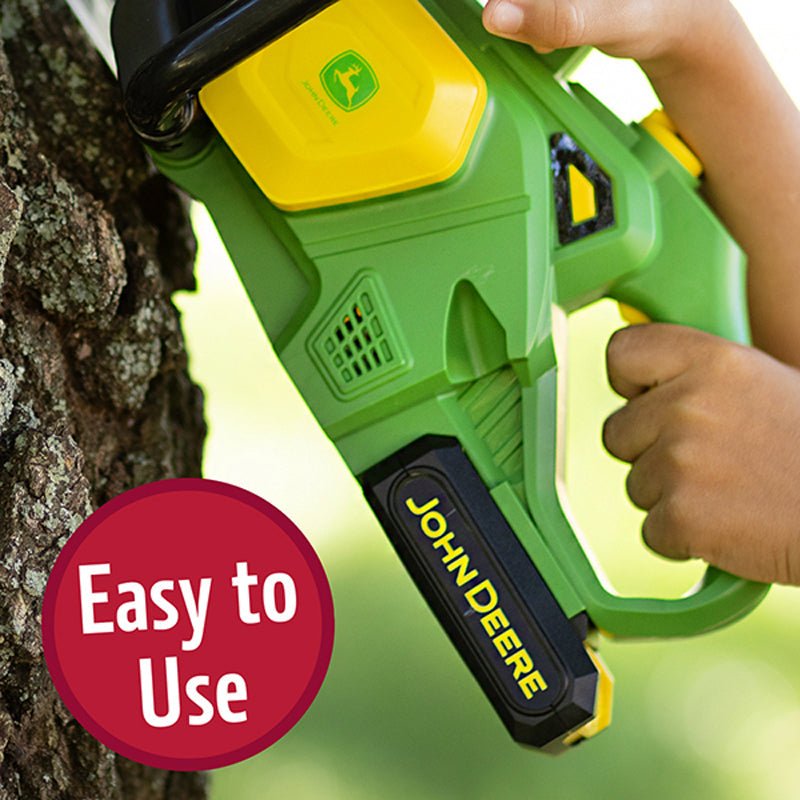 Tomy John Deere Motorised Toy Chainsaw - Baby&More