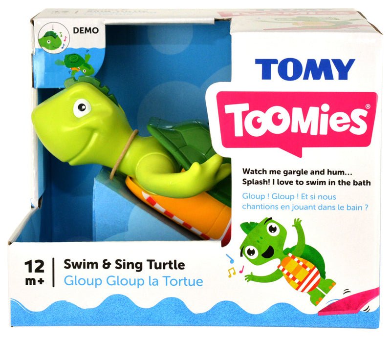 Tomy Toomies Bath Toy Swim and Sing Turtle - Baby&More