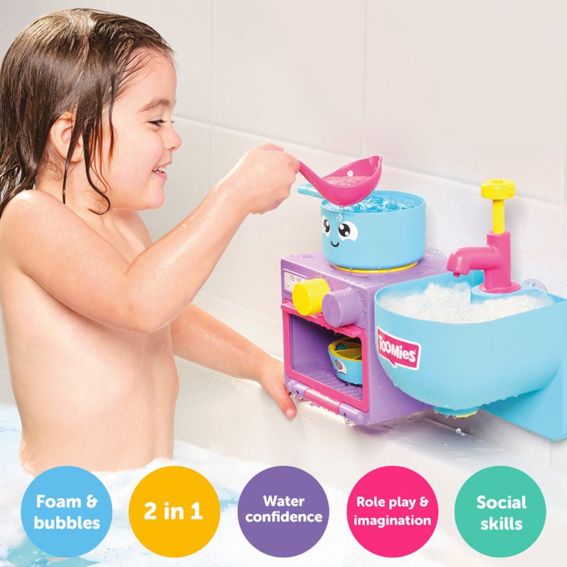 Tomy Toomies Bubble & Bake Bathtime Kitchen - Baby&More