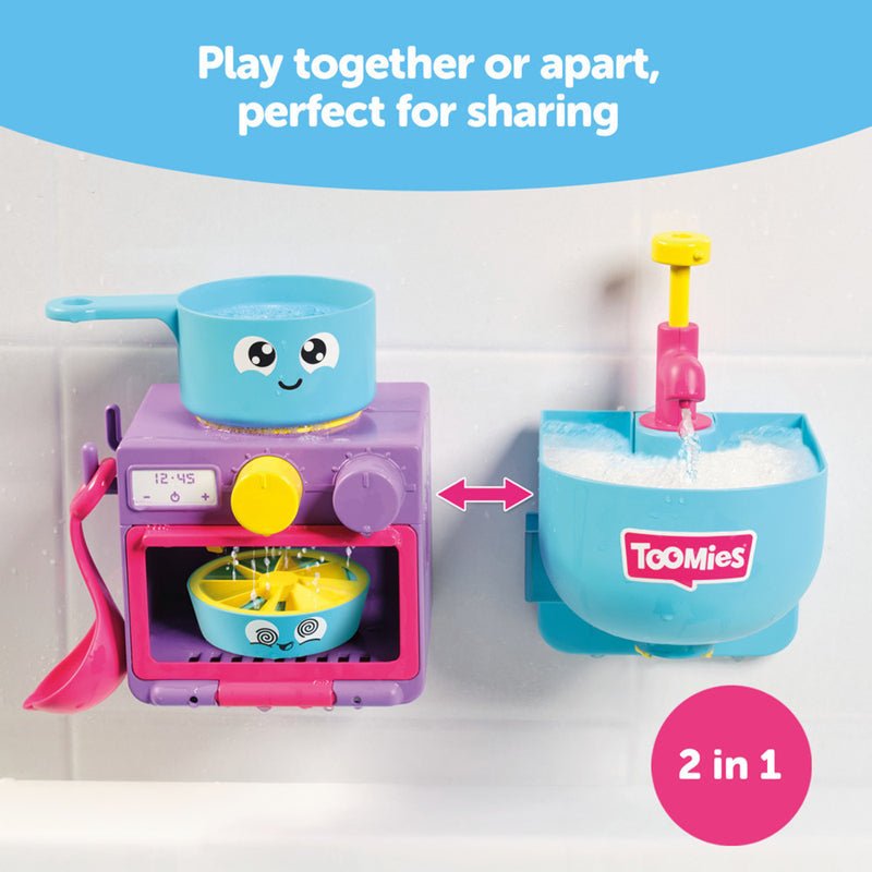 Tomy Toomies Bubble & Bake Bathtime Kitchen - Baby&More