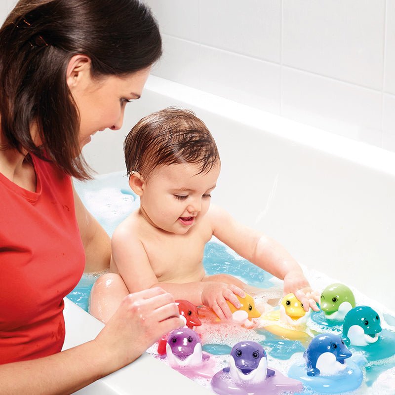 Tomy Toomies Do Rae Mi Dolphins Bath Toy - Baby&More