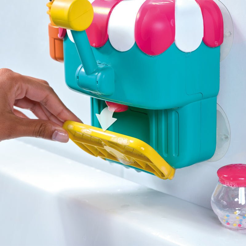 Tomy Toomies Foam Ice Cream Cone Factory Deluxe Bath Toy - Baby&More