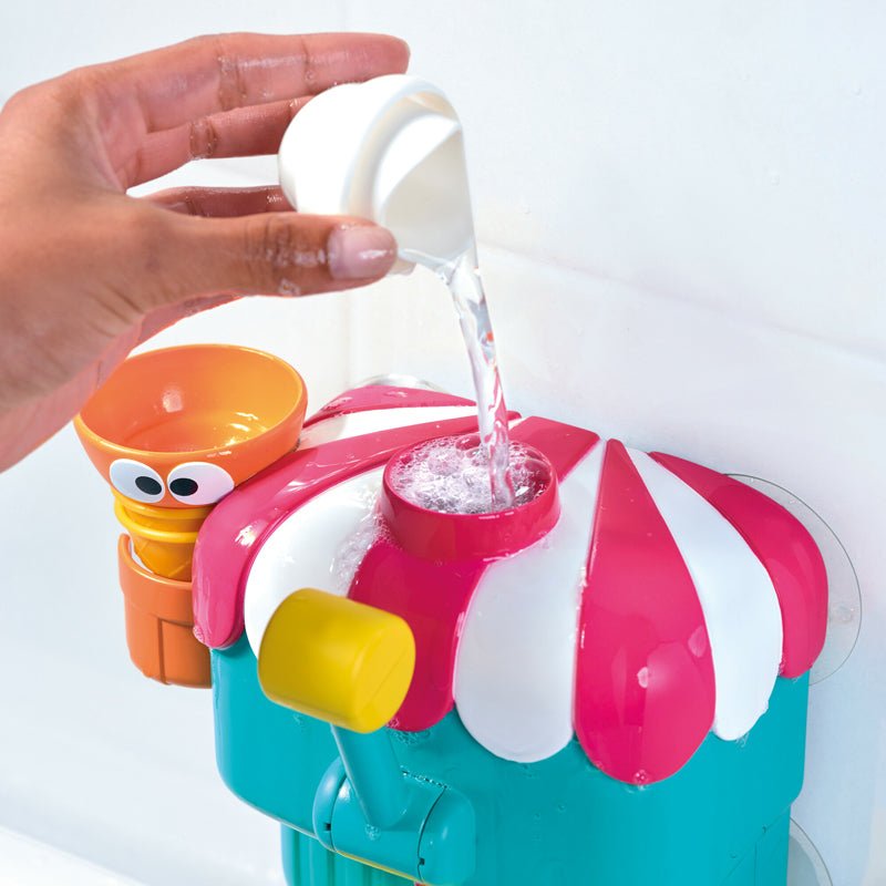Tomy Toomies Foam Ice Cream Cone Factory Deluxe Bath Toy - Baby&More