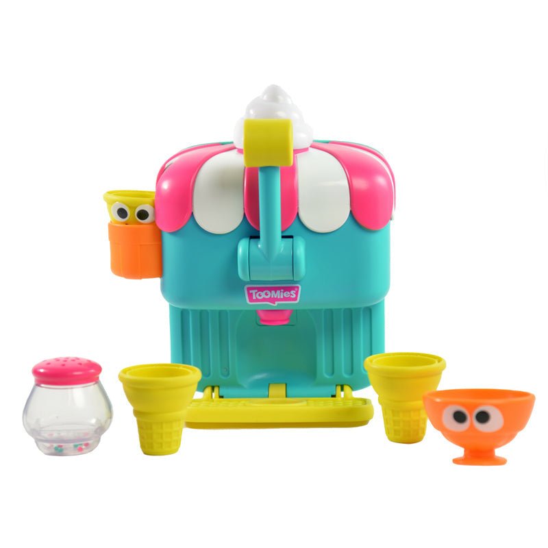 Tomy Toomies Foam Ice Cream Cone Factory Deluxe Bath Toy - Baby&More