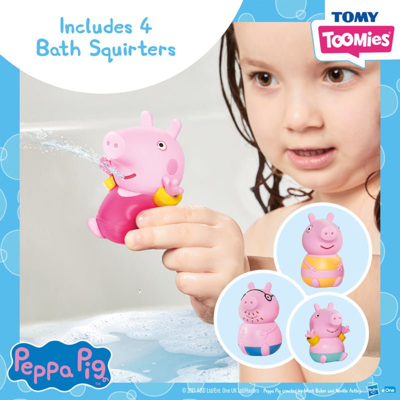 Tomy Toomies Peppa Pig Bath Toy Set - Baby&More