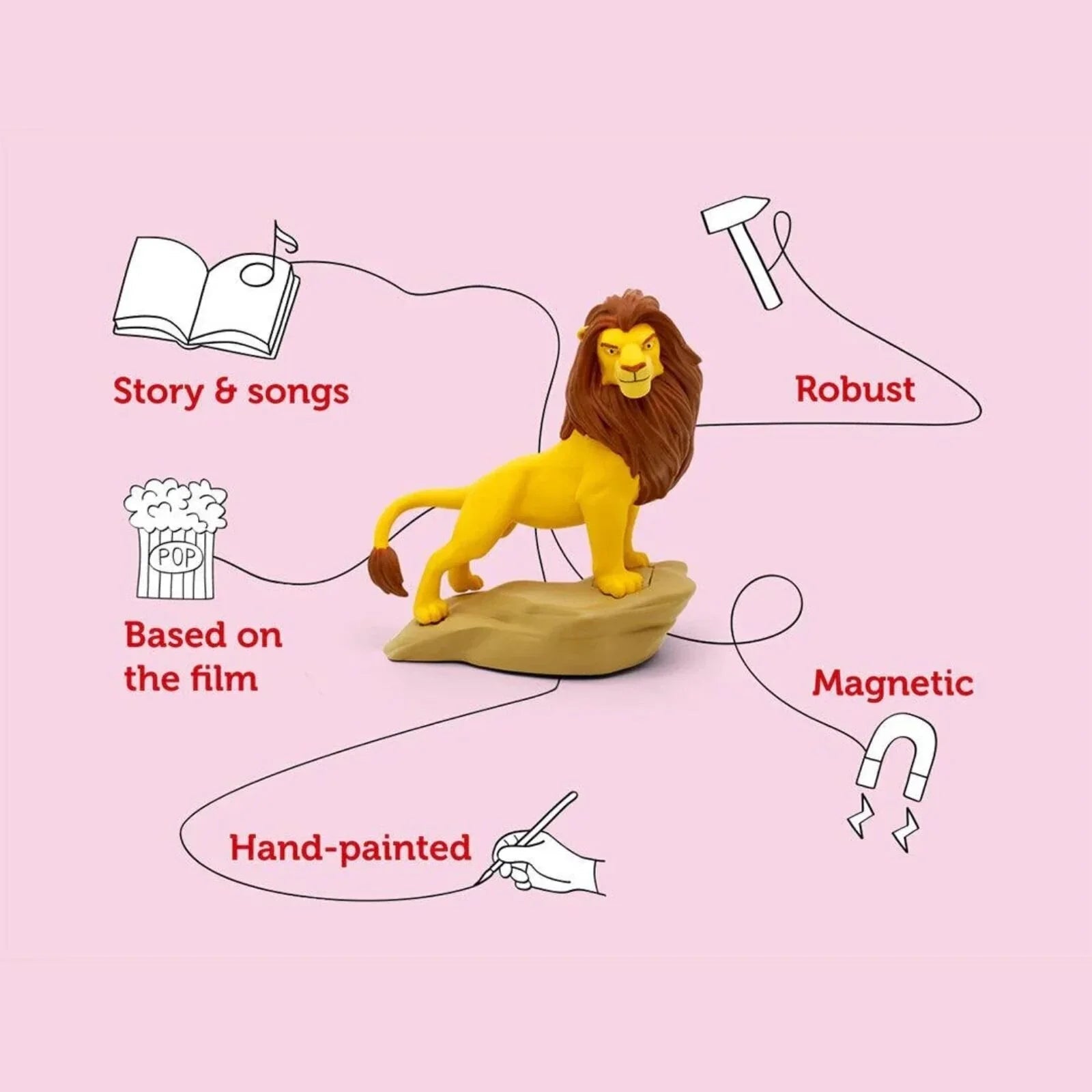 Tonies Disney The Lion King Audio Play - Simba - Baby&More