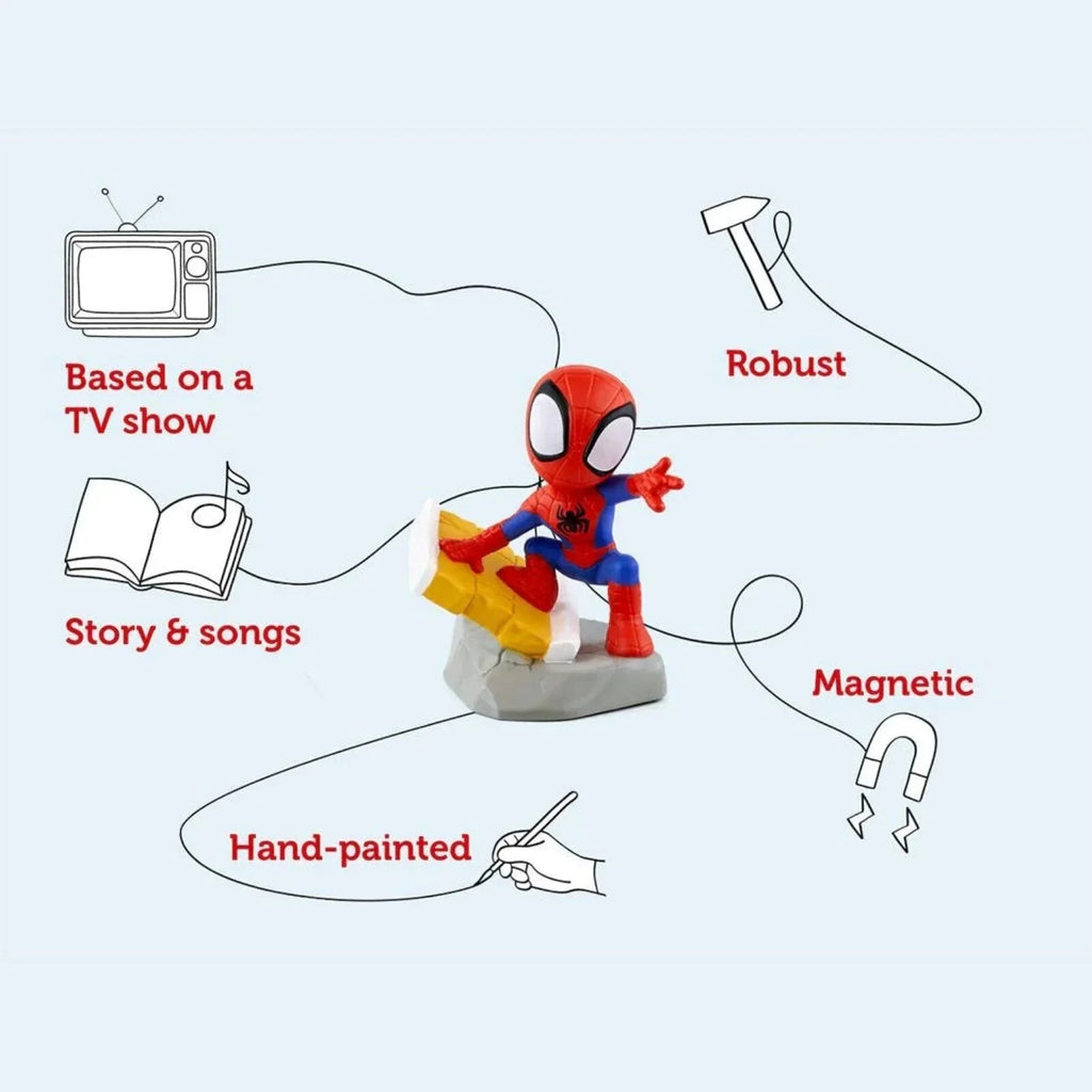 Tonies Spider Man Spidey & His Amazing Friends Audio Play - Spidey - Baby&More