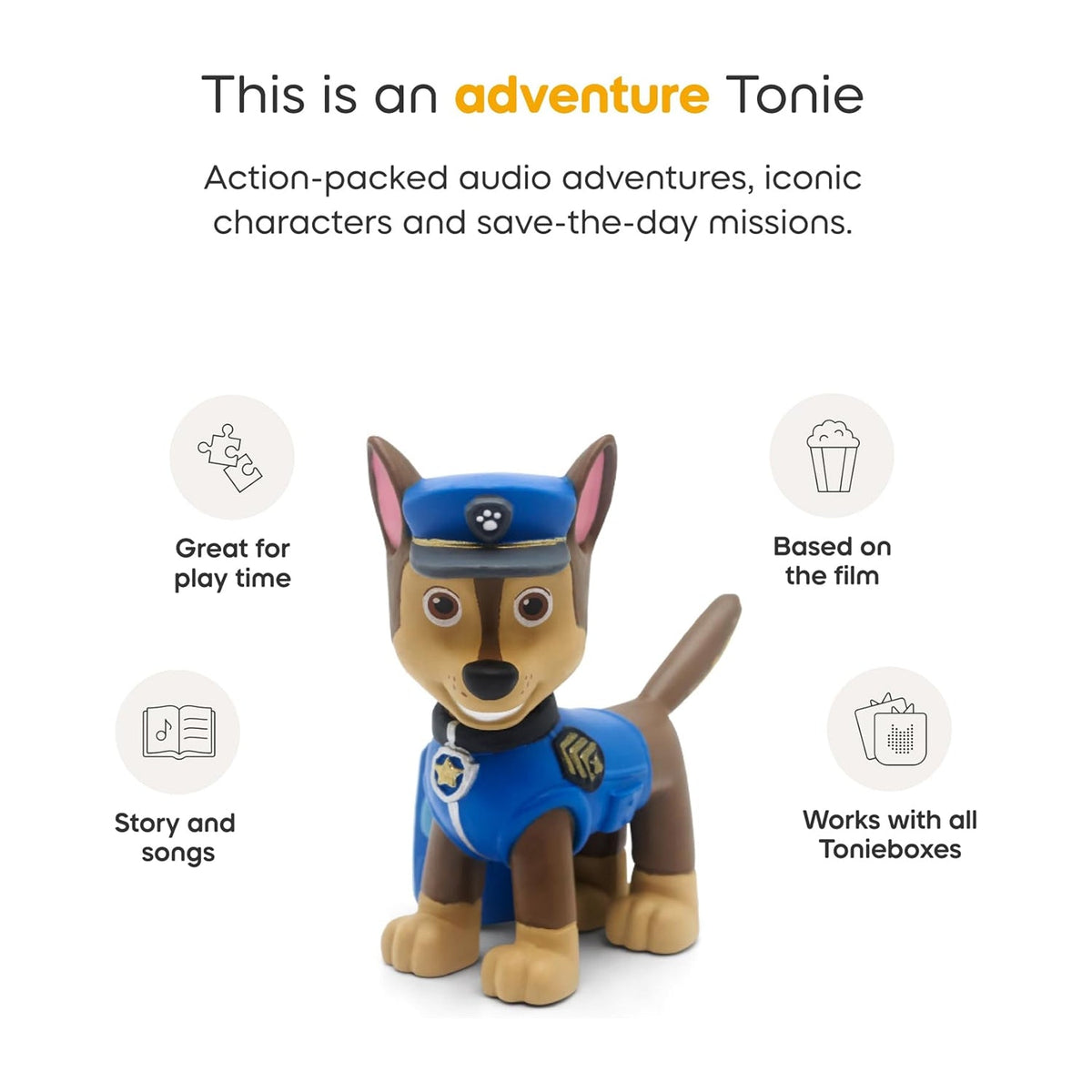 Tonies Toniebox 2 Play Set Including Paw Patrol Chase Tonie, Tonieplay Game & Tonieplay Controller - Sunset Red - Baby&More