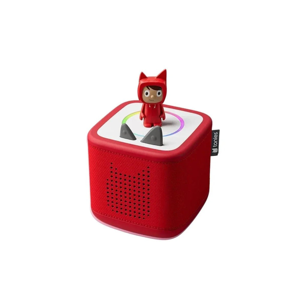 Tonies Toniebox 2 Starter Set with Creative Tonie Rubie - Sunset Red - Baby&More