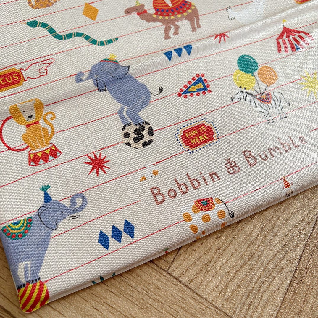 Bobbin and Bumble Travel Changing Mat - Circus