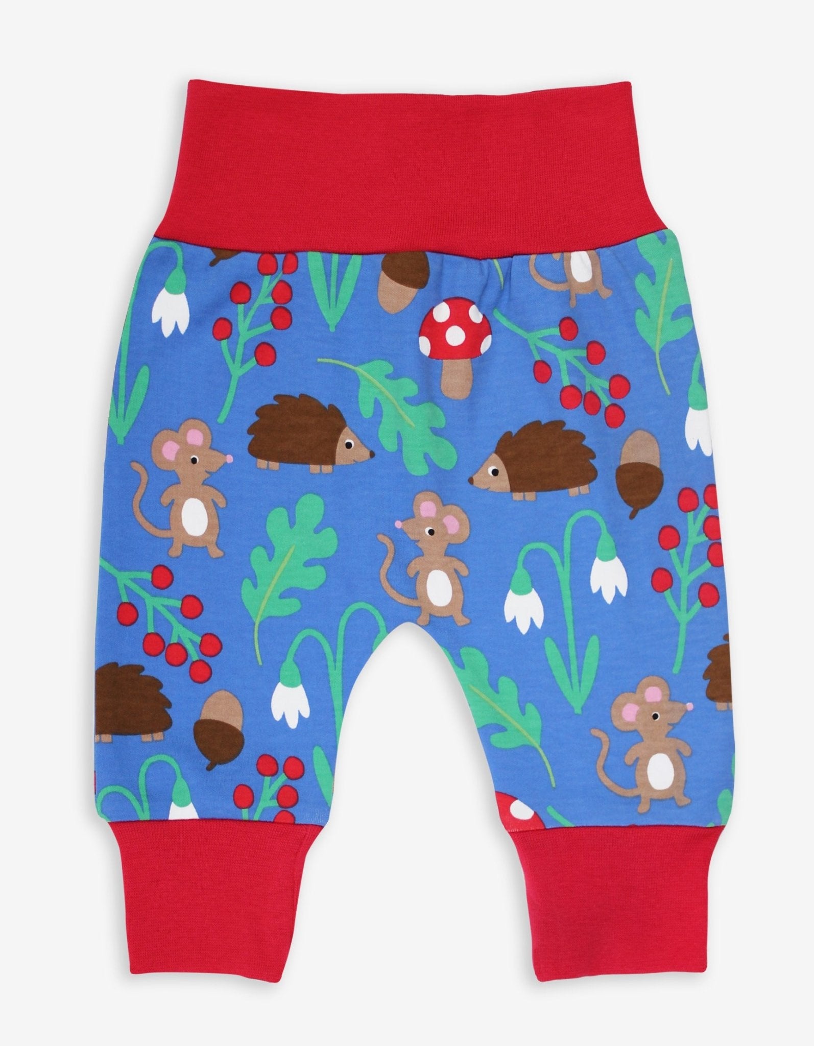 Toby Tiger Organic Yoga Pants - Woodland Print