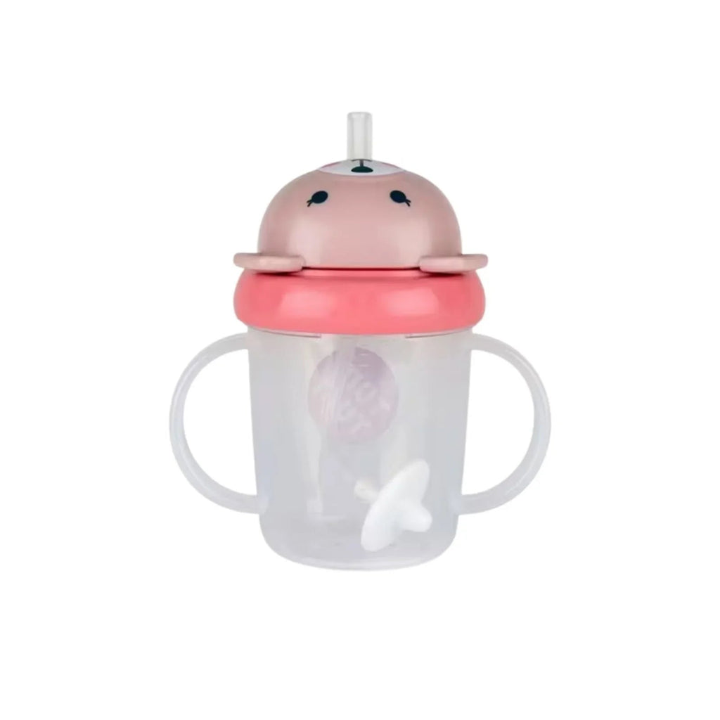 TUM TUM Betsy Bear Tippy Up Cup - Pink - Baby&More