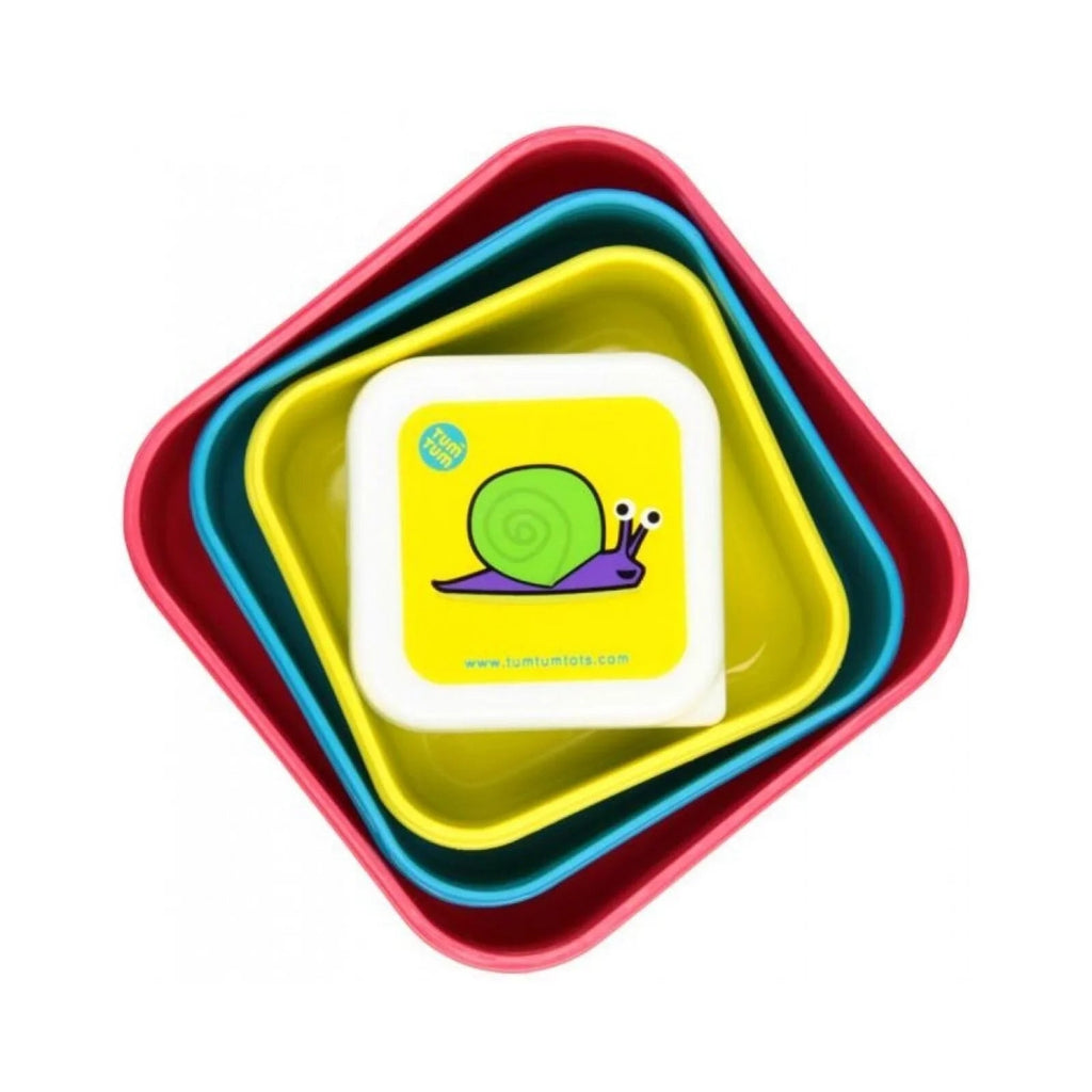 TUM TUM Nesting Snack Pots Pack of 4 - Bugs - Baby&More