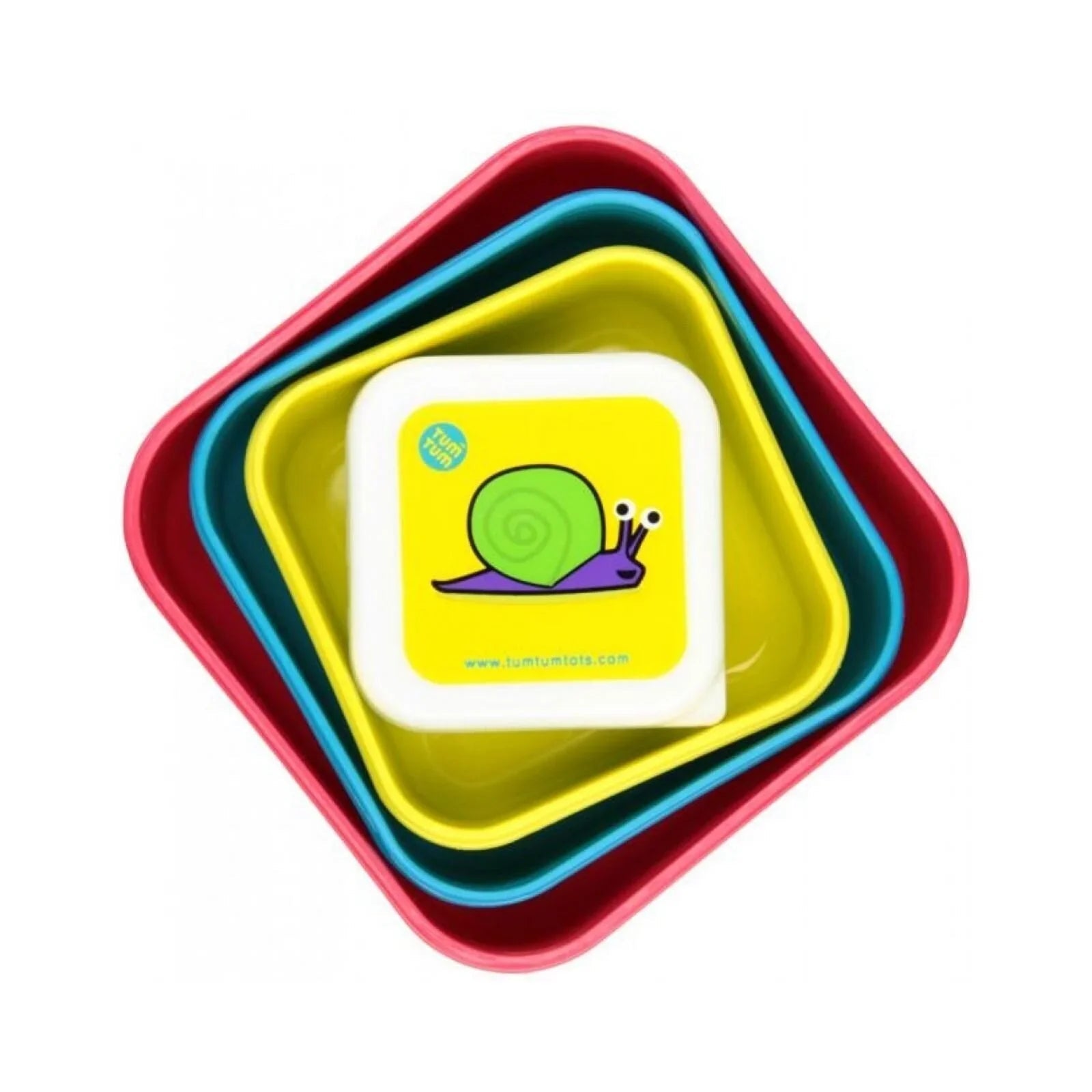 TUM TUM Nesting Snack Pots Pack of 4 - Bugs - Baby&More