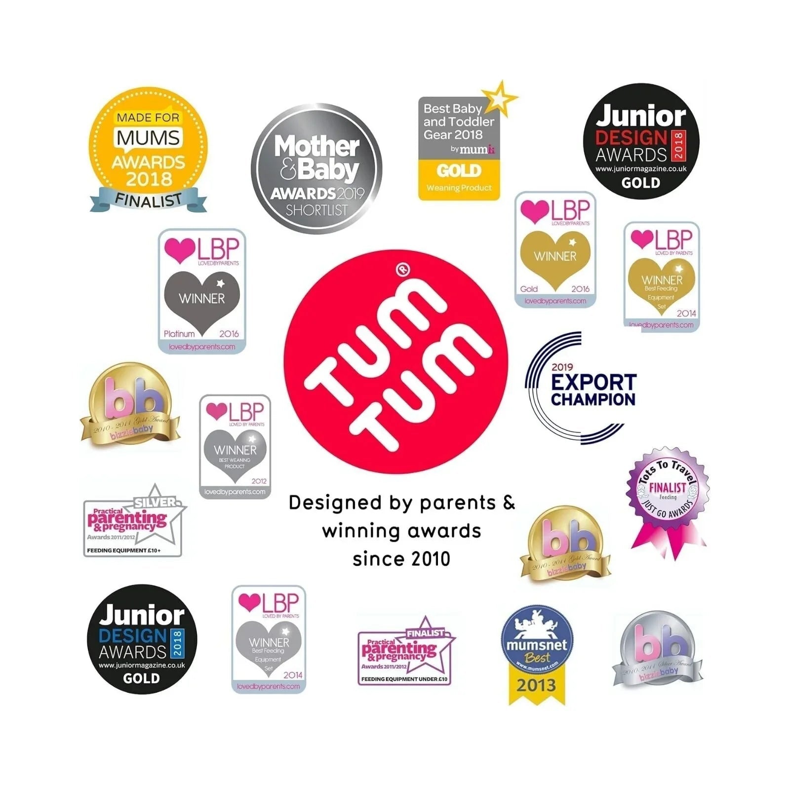 TUM TUM Nesting Snack Pots Pack of 4 - Felicity Fox - Baby&More