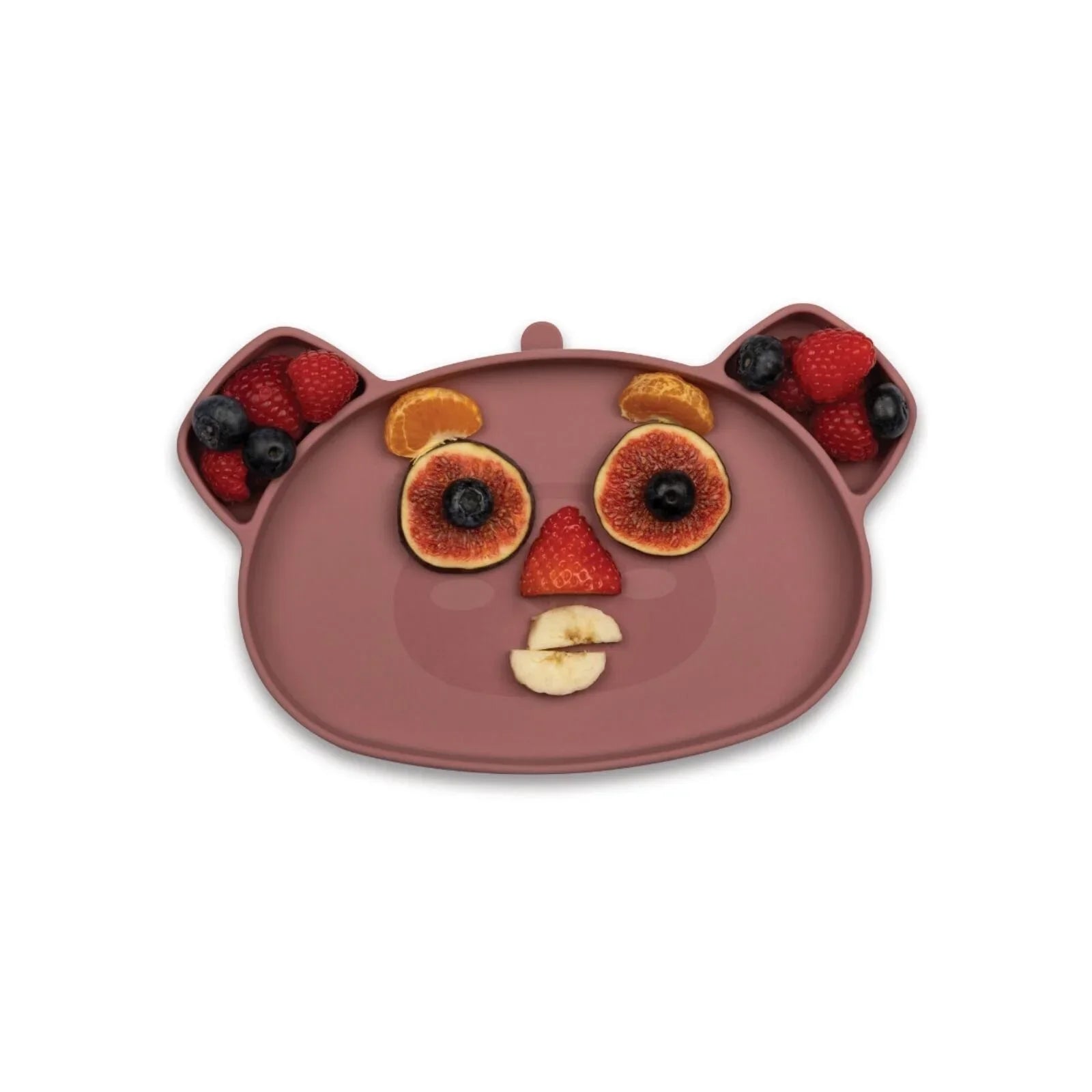 TUM TUM Silicone Weaning Bowl & Spoon Set Betsy Bear - Pink - Baby&More