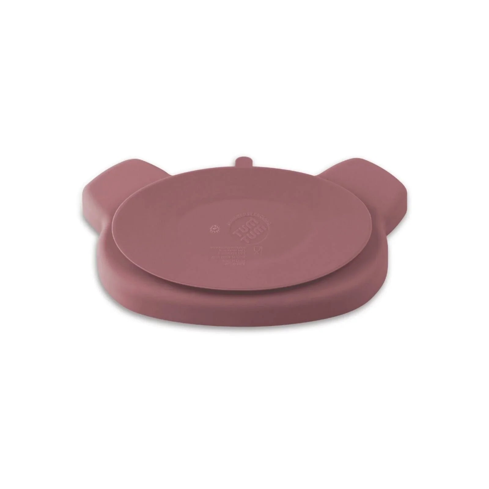 TUM TUM Silicone Weaning Bowl & Spoon Set Betsy Bear - Pink - Baby&More