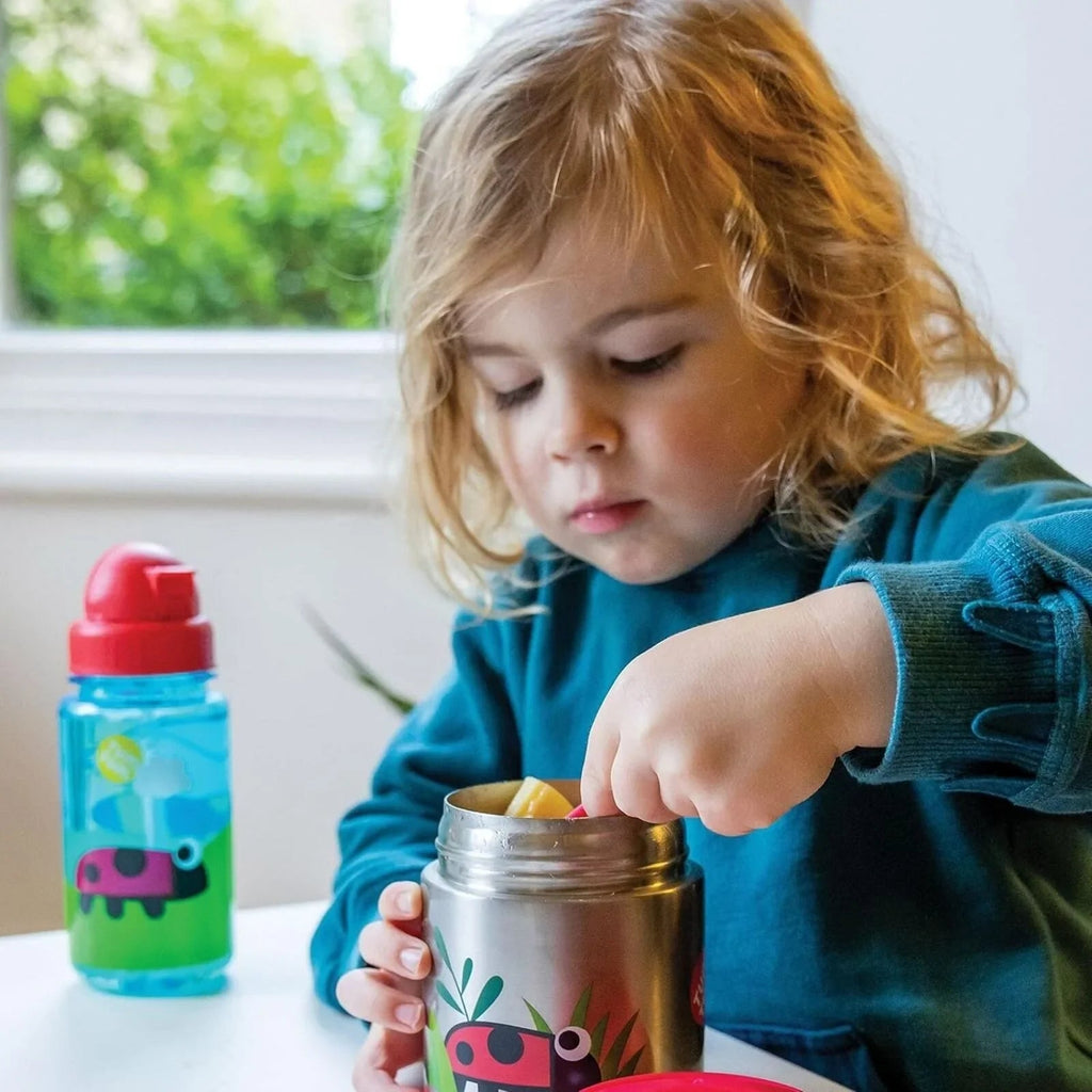TUM TUM Thermal Food Flask with Magnetic Spork - Ladybird - Baby&More