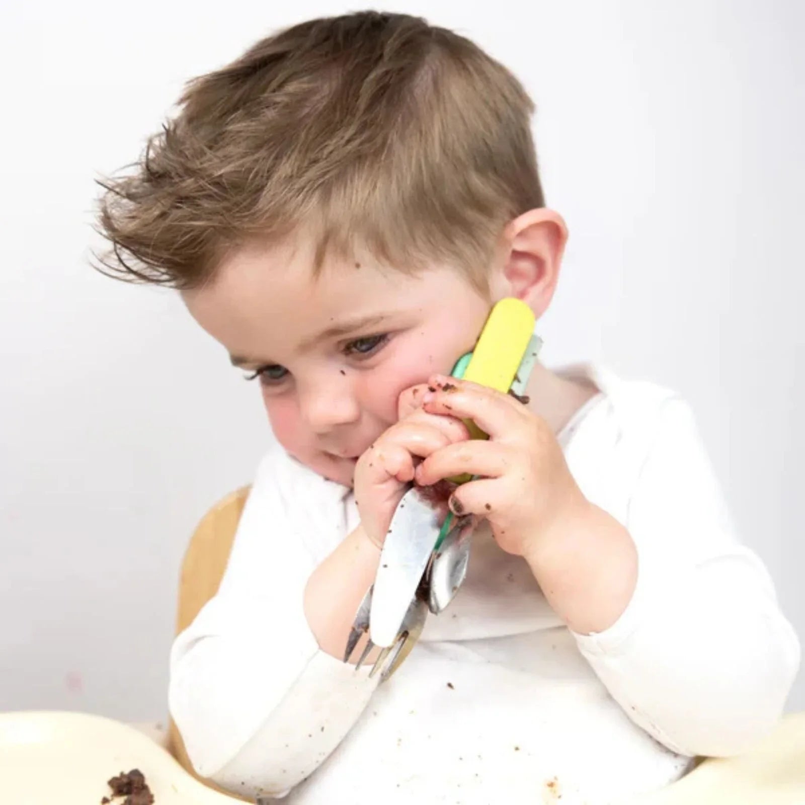 TUM TUM Travel Cutlery Set with Case - Stanley Sloth - Baby&More