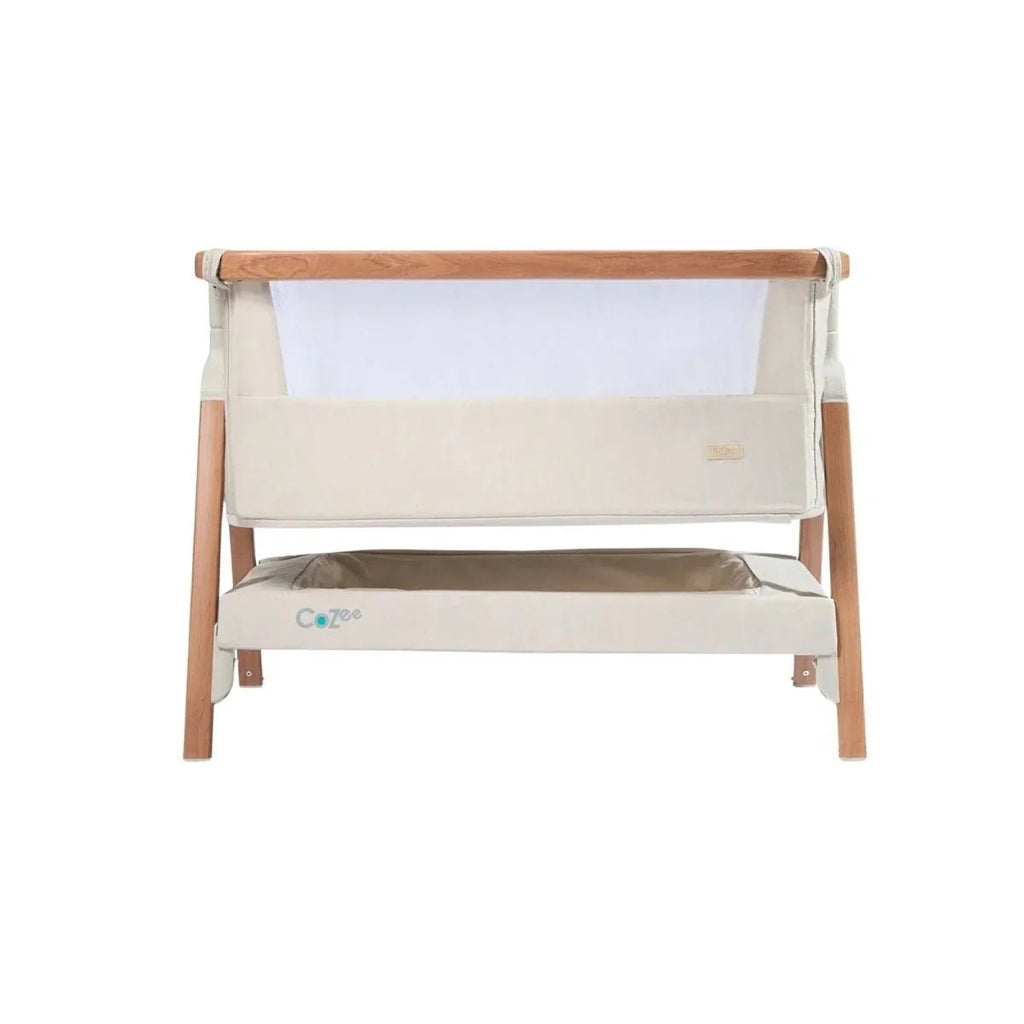 Tutti Bambini Cozee Bedside Crib - Scandinavian Walnut/Ecru - Baby&More