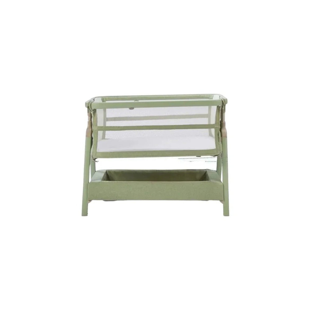 Tutti Bambini CoZee Zen Bedside Crib - Eucalyptus - Baby&More
