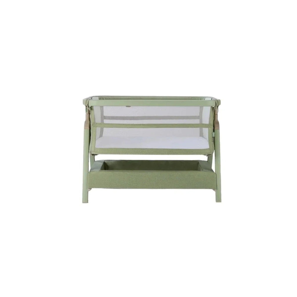 Tutti Bambini CoZee Zen Bedside Crib - Eucalyptus - Baby&More