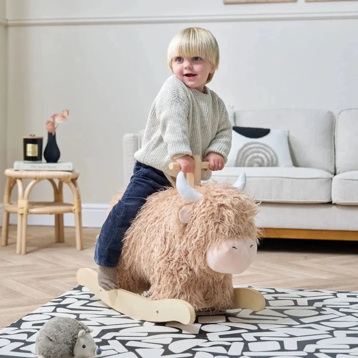 Tutti Bambini Douglas the Highland Cow Rocking Toy - Baby&More