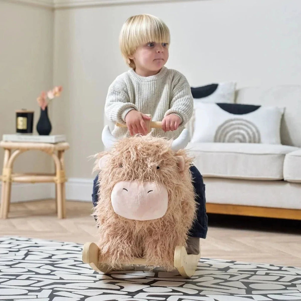 Tutti Bambini Douglas the Highland Cow Rocking Toy - Baby&More