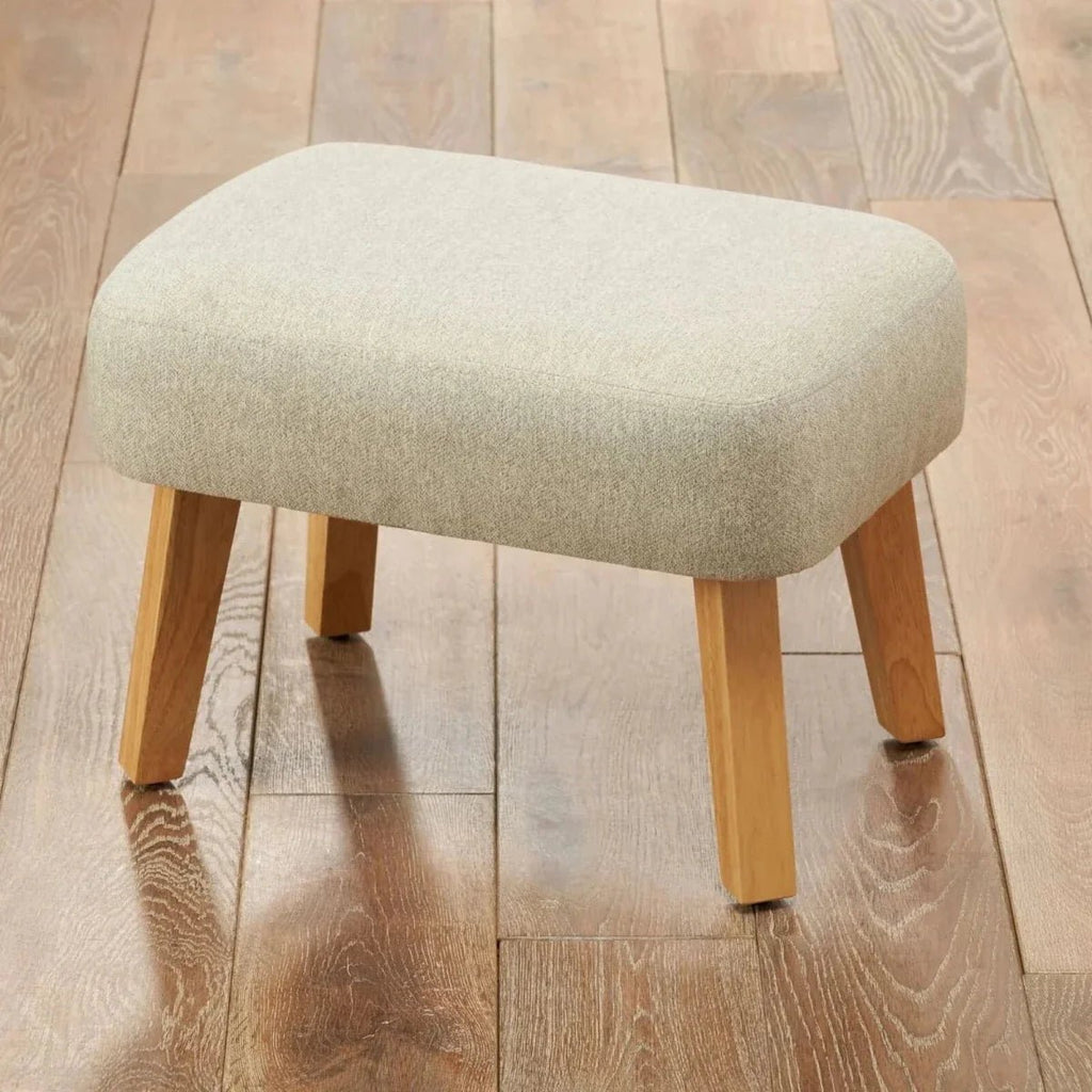 Tutti Bambini Jonah Rocking Chair & Foot Stool - Pebble - Baby&More