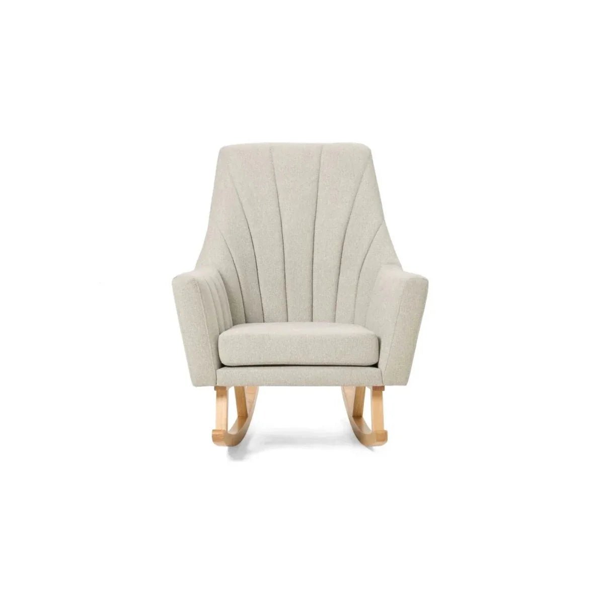 Tutti Bambini Jonah Rocking Chair & Foot Stool - Pebble - Baby&More
