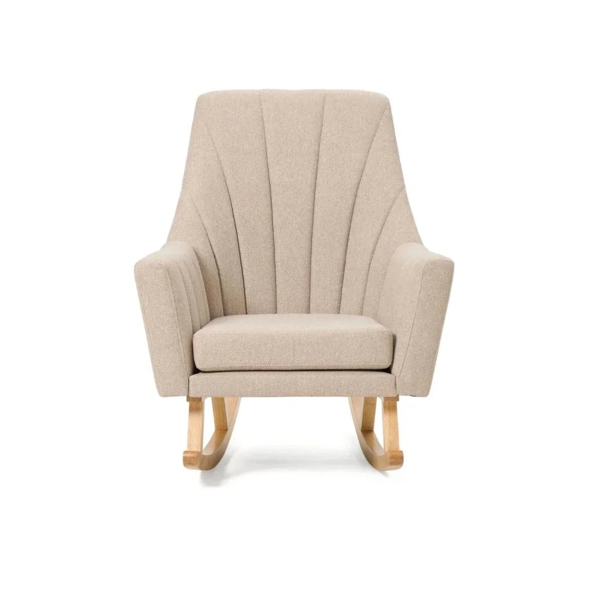 Tutti Bambini Jonah Rocking Chair & Foot Stool - Stone - Baby&More