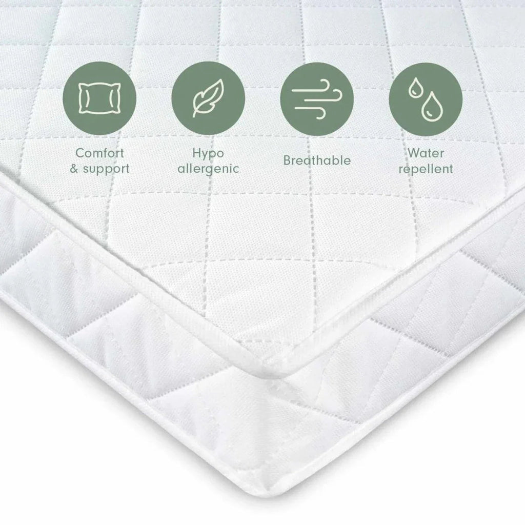 Tutti Bambini Pocket Sprung Cot Mattress - 60 x 120cm - Baby&More