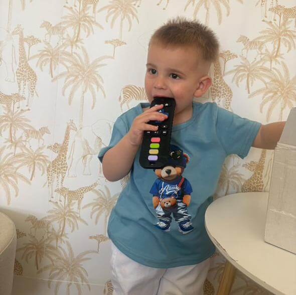 TV Remote Shape Baby Teething Toy - Baby&More