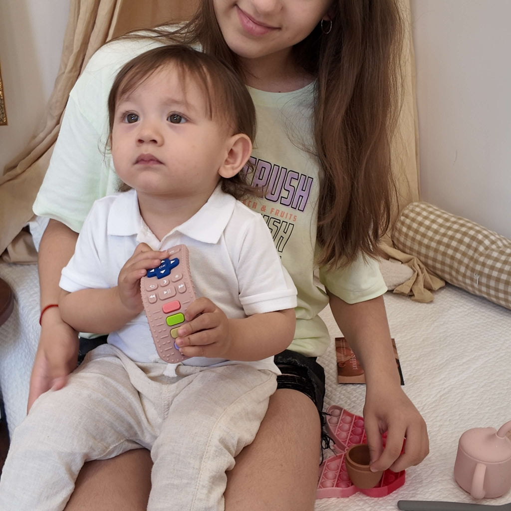 TV Remote Shape Baby Teething Toy - Baby&More