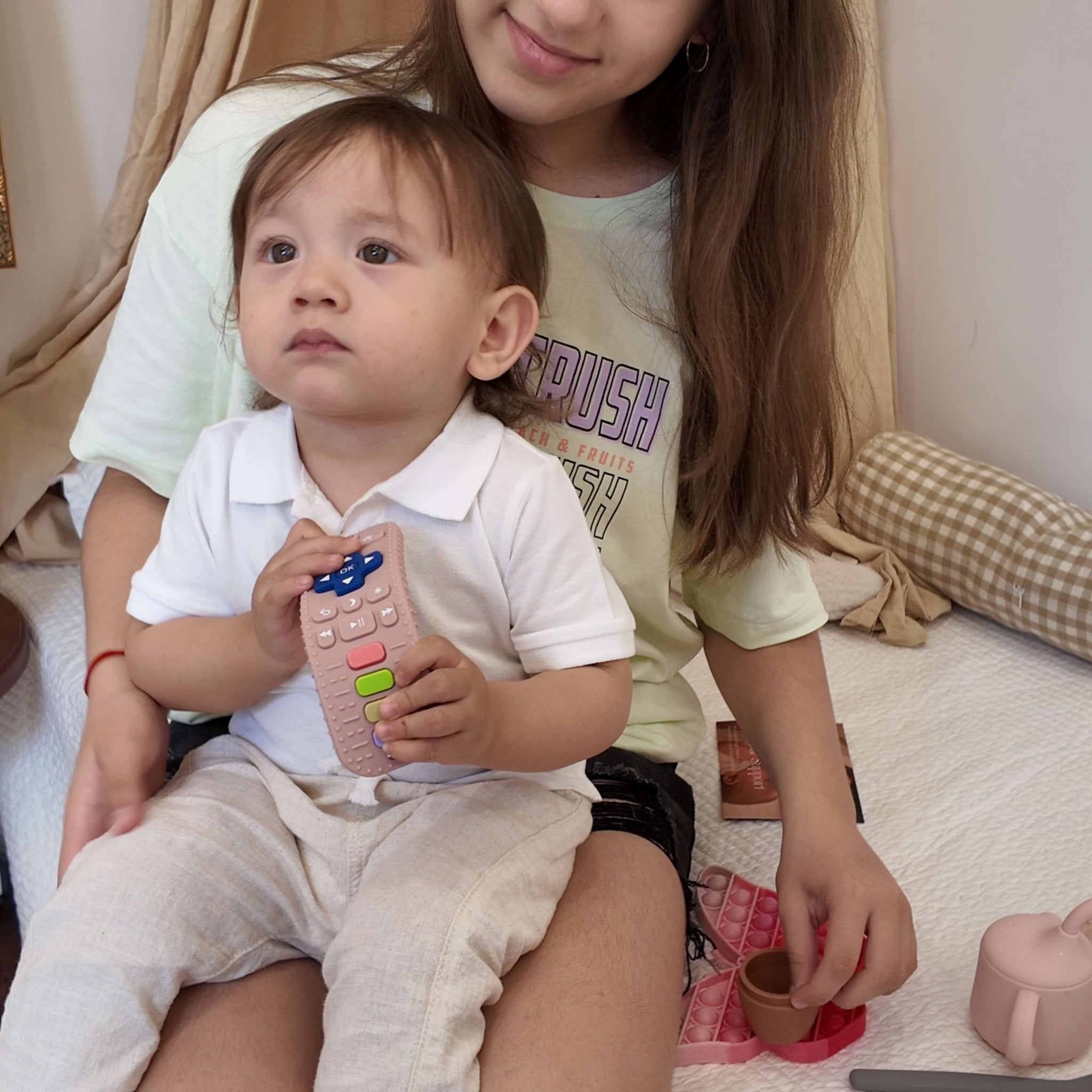 TV Remote Shape Baby Teething Toy - Baby&More